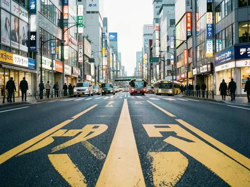 渋谷区 バスレーン